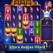 altura damian lillard